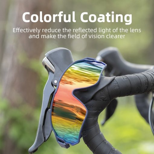 ROCKBROS Cycling Glasses MTB Road Bike Polarized Sunglasses UV400 Protection Ultra-light Unisex Bicycle Eyewear Sport Equipment 3