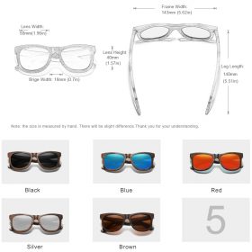 KINGSEVEN 2021 Natural Handmade Wood Polarized Mirror Lens Sunglasses Sandalwood Material Original Wood Oculos de sol Masculino 4