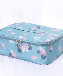 RUPUTIN 2018 New Women's Make up Bag Travel Cosmetic Organizer Bag Cases Printed Multifunction Portable Toiletry Kits Makeup Bag 27