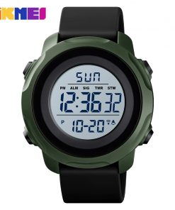 SKMEI Sport Digital Watch Men 2 Time Outdoor Wristwatches Mens Ladies Waterproof Count Down Alarm Clock reloj montre homme 1540 15
