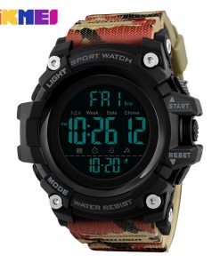 SKMEI Outdoor Sport Smart Watch Men Bluetooth Multifunction Fitness Watches 5Bar Waterproof Digital Watch reloj hombre 1227/1384 15
