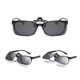 Men Square Clip on Glasses Polarized Glasses Night Driving Fishing Cycling Sunglasses Women Sunglasses Clip Glasses 6