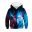 Thunderbolt Skull Boys Hoodies 3D Digital Printing Wolf Casual Kids Jacket Polyester Spring And Autumn Boys Jacket Kids Clothes 12