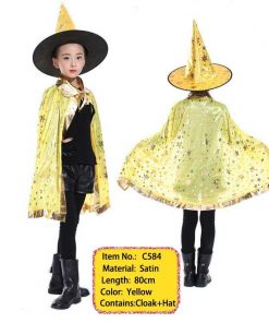 Halloween Costume Capes with Hats for Kids Boys Girls Halloween Pumpkin Halloween Costumes for Women Adult Costume 12