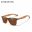 KINGSEVEN 2021 Polarized Square Sunglasses Men Women Zebra Wooden Frame Mirror Flat Lens Driving UV400 Eyewear 11