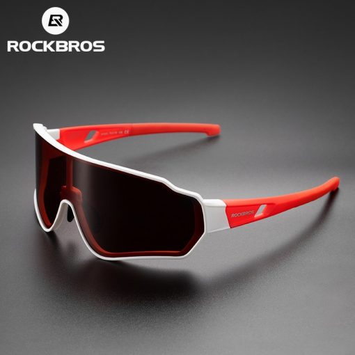 ROCKBROS Cycling Glasses Men Women Photochromic Outdoor Sport Hiking Eyewear Polarized Sunglasses Inner Frame  Bicycle Glasses 2
