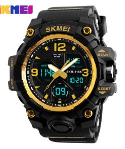 SKMEI Fashion Sports Watches For Men Shockproof Waterproof Digital Wristwatches Men Watch 2 Time Chrono Male reloj hombre 1155B 15