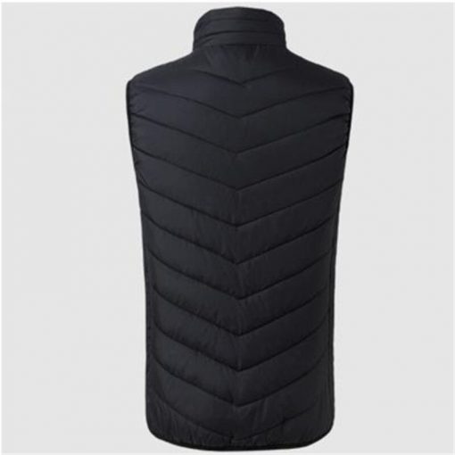 BOLUBAO Fashion Brand Men Heating Vest Coats Winter New Men Casual Cotton Vest Jacket Tops Smart USB Charging Vest Coat Male 4