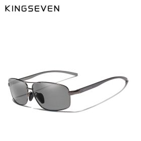 KINGSEVEN New Photochromic Sunglasses Men Polarized Chameleon Glasses Male Sun Glasses Day Night Vision Driving Eyewear N7088 2