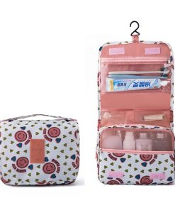 RUPUTIN Fashion Travel Bag Waterproof Portable Cosmetic Cases Man Toiletry Bags Women Cosmetic Organizer Pouch Hanging Wash Bags 24