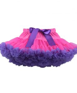 1-10Y Girls Tutu Skirt Ballerina Pettiskirt Layer Fluffy Children Ballet Skirts For Party Dance Princess Girl Tulle Miniskirt 15