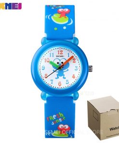 SKMEI Lovely Quartz Kids Watches Cartoon Creative Cute Children Watch Waterproof Small Sportreloj deportivo 1621 Boy Girl Clock 12