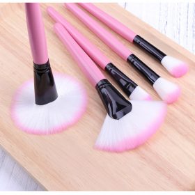 24PCs Makeup Brush Set Powder Foundation Large Eye Shadow Angled Brow Make-up Brushes Kit With a Bag Women Beauty  Cosmetic Tool 4