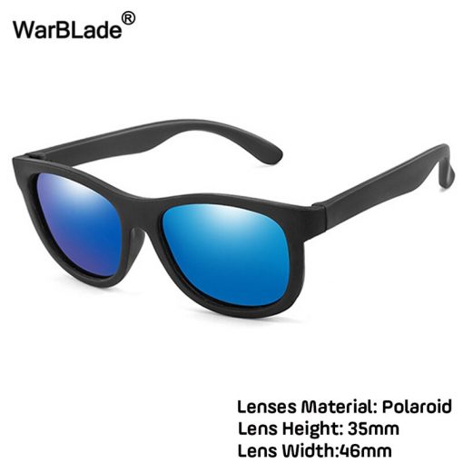 WarBlade 2020 Kids Sunglasses Children Polarized Sun Glasses Boys Girls Silicone Safety Glasses Baby Infant Shades Eyewear UV400 5