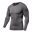 Hot Sale Solid color Fashion Fitness Compression Shirt Men Bodybuilding Tops Tees Tight Tshirts Long Sleeves Clothes 8