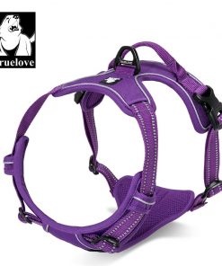 Truelove Front Range Reflective Nylon large pet Dog Harness All Weather  Padded  Adjustable Safety Vehicular  leads for dogs pet 14