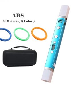 Myriwell 1.75mm ABS/PLA DIY 3D Pen LED Screen,USB Charging 3D Printing Pen+100M Filament Creative Toy Gift For Kids Design 11