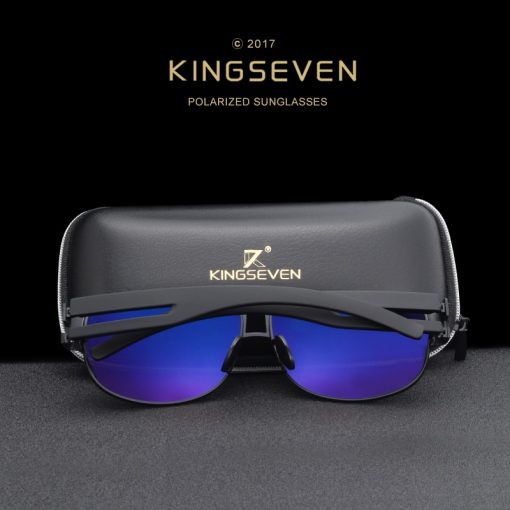 KINGSEVEN Men Classic Brand Sunglasses Luxury Aluminum Polarized Sunglasses EMI Defending Coating Lens Male Driving Shades N7806 3