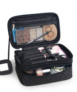 Makeup bag Women Bags Large Waterproof Nylon Travel Cosmetic Bag Travel Organizer Case Necessaries Make Up Wash Toiletry Bag 1