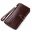 CONTACT'S genuine leather men long wallet with card holders male clutch zipper coin purse for cell phone business luxury wallets 8