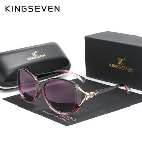 KINGSEVEN HD Sunglasses Polarized Retro Big frame luxury Eyewear Lady Brand Designer Sun glasses Oculos de sol 1