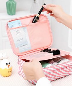Brand High Quality Lady Travel Storage Bags Women Makeup Bag Travel Beauty Cosmetic Bags Personal Hygiene Bags Wash Organizer 34