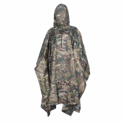 VILEAD Polyester Impermeable Outdoor Raincoat Waterproof Women Men Rain Coat Poncho Cloak Durable Fishing Camping Tour Rain Gear 5