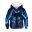 Thunderbolt Skull Boys Hoodies 3D Digital Printing Wolf Casual Kids Jacket Polyester Spring And Autumn Boys Jacket Kids Clothes 10
