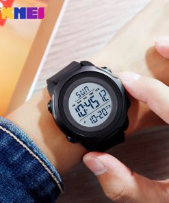 SKMEI Sport Digital Watch Men 2 Time Outdoor Wristwatches Mens Ladies Waterproof Count Down Alarm Clock reloj montre homme 1540 2