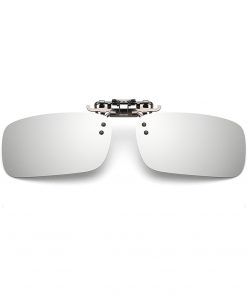Men Square Clip on Glasses Polarized Glasses Night Driving Fishing Cycling Sunglasses Women Sunglasses Clip Glasses 11