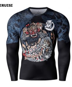 3D Printed Harajuku Fitness Tops t-shirt compression shirts Anime Men Sports Fashion Japanese male Top Clothing 1