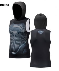 New Fashion Compression Sleeveless Shirts Tank Top Men Fitness Shirt Mens Singlet Bodybuilding Workout Gym Vest Fitness Men 9