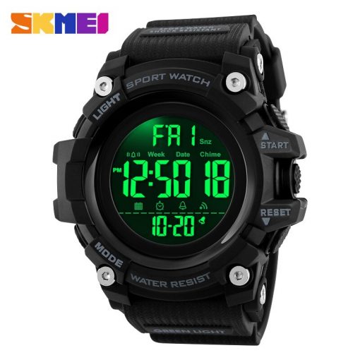 SKMEI Outdoor Sport Smart Watch Men Bluetooth Multifunction Fitness Watches 5Bar Waterproof Digital Watch reloj hombre 1227/1384 5