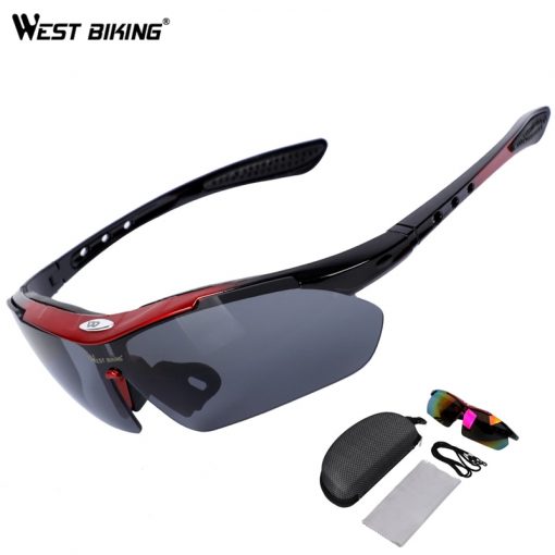 WEST BIKING Cycling Eyewear UV400 Protection Bicycle Sunglasses Women Men Outdoor Sports Windproof Mountain Road Bike Glasses 1