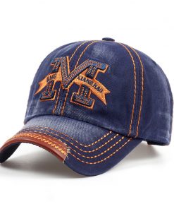 VORON top selling big bone M letter embroidery unisex baseball cap adjustable cotton fashion snapback hat men women outdoor hats 7