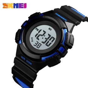 SKMEI Outdoor Sport Kids Watches Sports Digital Wristwatches Fashion Life Waterproof PU Wristband Children Watch relogio 1485 1