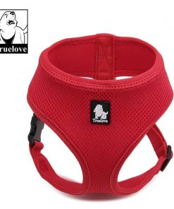 Truelove Puppy Cat Pet Dog Harness Breathable Mesh Nylon Dog Harness Strap Soft Walk Vest Collar For Small Medium Dog 8color 10