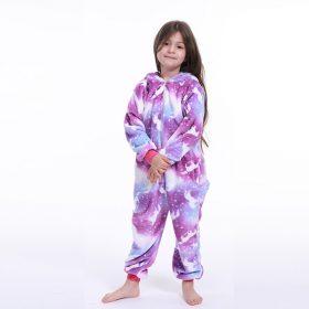 Kigurumi Unicorn Pajama Child Boys Winter Flannel Licorne Pajamas Kids Panda Pyjamas Sleepwear Oneise Girls Pijamas for 4-12 Y 5