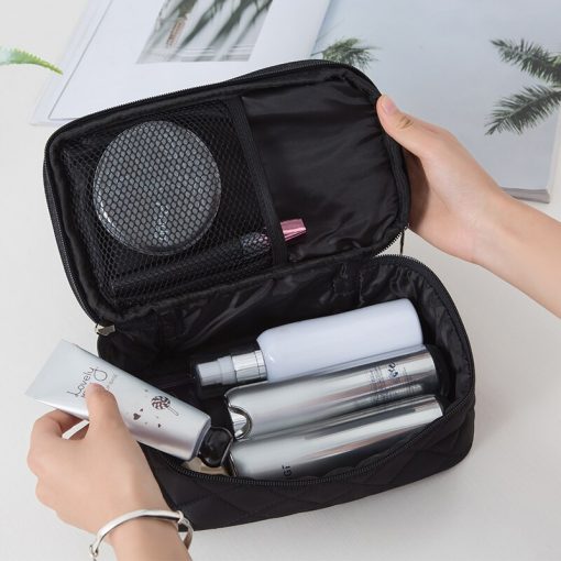 Makeup bag Women Bags Large Waterproof Nylon Travel Cosmetic Bag Travel Organizer Case Necessaries Make Up Wash Toiletry Bag 5