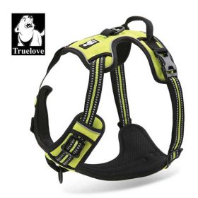 Truelove Front Range Reflective Nylon large pet Dog Harness All Weather  Padded  Adjustable Safety Vehicular  leads for dogs pet 6