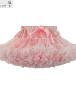 Drop shipping Baby Girls Tutu Skirt Fluffy Children Ballet Kids Pettiskirt Baby Girl Skirts Princess Tulle Party Dance Skirts 25