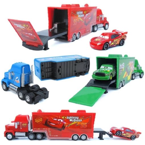 Disney Pixar Cars 3 toys Lightning McQueen 1:55 Diecast  Jackson Storm Mater Metal Alloy Model Children's Birthday Gift Boy Toys 1