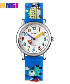 SKMEI 3D Cartoon Quartz Children Watch Colorful Cute Kids Watches Waterproof Creative Boys Girls Clock Soft montre enfant 1685 7