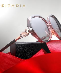 VEITHDIA TR90 Women's Sun glasses Polarized Gradient Lens Luxury Ladies Designer Sunglasses Eyewear For Women 3171 1