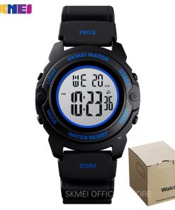 SKMEI Fashion Digital Boys Watches Time Chrono Children Watch Waterproof Camo Sports Hour Clock  Boy Teenager  Wristwatch 1574 18