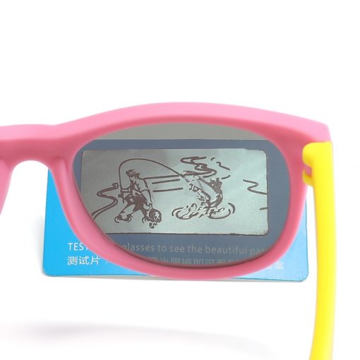 WarBlade Fashion Kids Sunglasses Children Polarized Sun Glasses Boys Girls Glasses Silicone Safety Baby Shades UV400 Eyewear 3