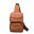 JEEP BULUO Brand Big Size Man's Travel Bag Men Bag 2pcs Set High Quality Split Leather Unisex Crossbody Sling Bag For iPad 12