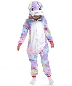 Kigurumi New Winter Unicorn Pajamas For Children  Animal Pyjamas Kids Panda Licorne Onesie Boys Girls Sleepwear Unicornio Jumpsu 24