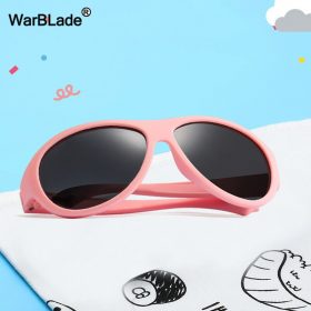 WBL Fashion Children Sunglasses Boy Girls Kids Polarized Sun Glasses Silicone Safety Baby Glasses Eyewear UV400 Oculos With Case 4