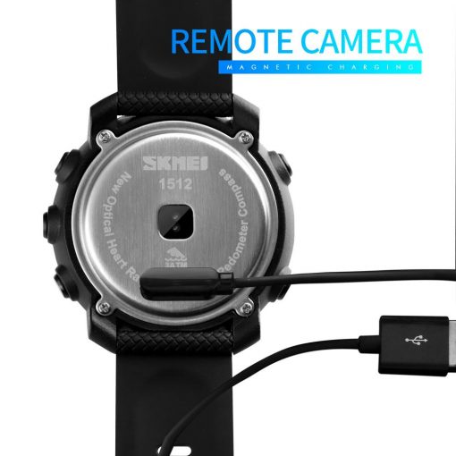 SKMEI Smart Watch Fashion Sport Men Watch Life Waterproof Bluetooth Magnetic Chargeing Electronic Compass reloj inteligent 1512 6